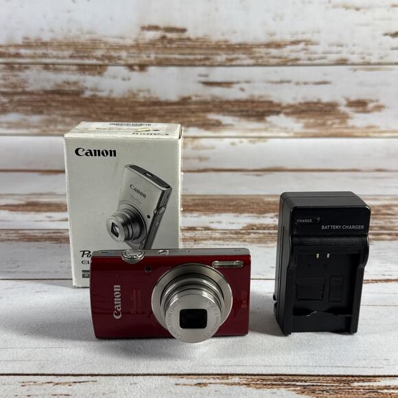 Canon IXY 180 PowerShot ELPH 180 20.0MP Digital Camera From JAPAN - Picture 1 of 8